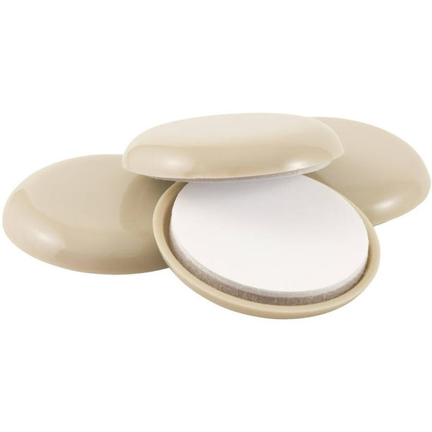 Waxman 8-Pack 3-1/2-in and 7 Round Reusable Plastic Carpet Slider Waxman 8-Pack 3-1/2-in and 7 Round Reusable Plastic Carpet Slider